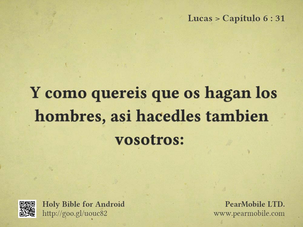 Lucas, Capítulo 6:31